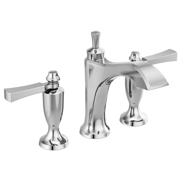Dorval Widespread Lav Faucet w/Lever Handles in Chrome