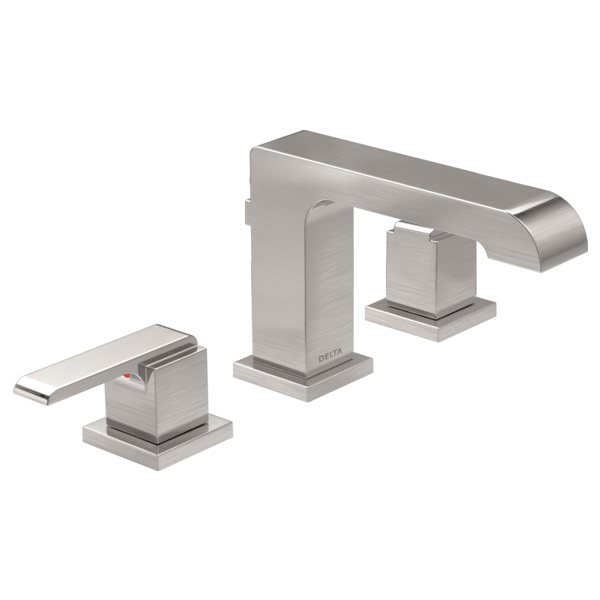 Ara Widespread Lav Faucet in Stainless