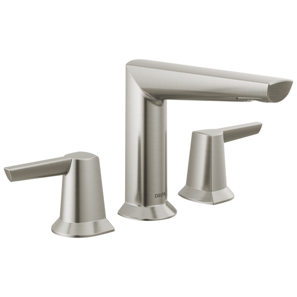 Galeon Widespread Lav Faucet in Stainless w/Pop-Up Drain