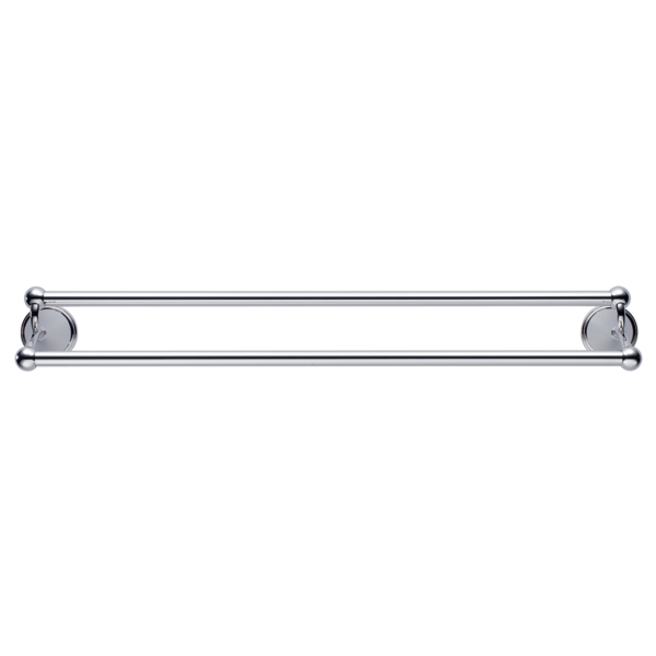 Brizo Traditional 24" Double Towel Bar in Chrome
