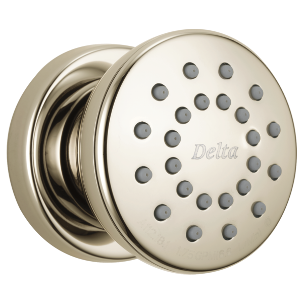 Classic Surface Mount Round Body Spray In Polished Nickel