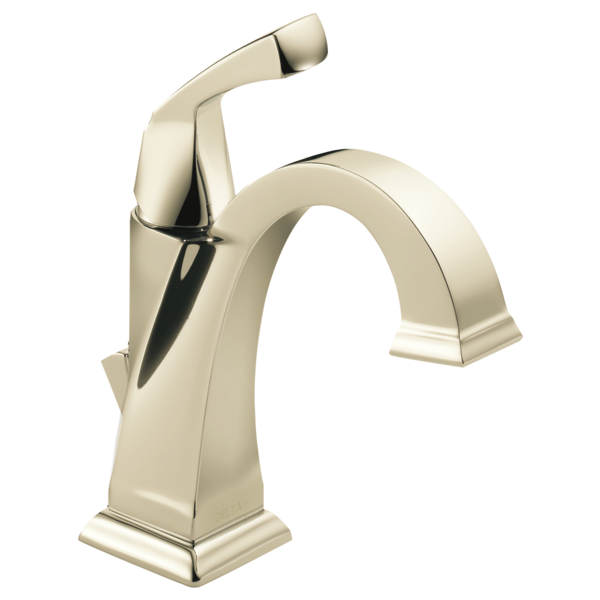 Dryden Single Hole Lav Faucet in Polished Nickel