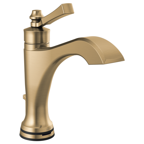 Dorval Single Hole Touch Lav Faucet in Champagne Bronze