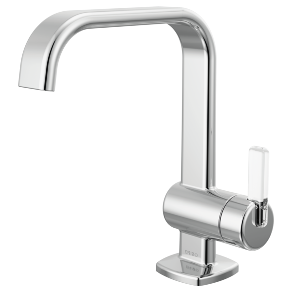 Brizo Allaria 1-Handle Lav Faucet in Chrome/Clear Acrylic