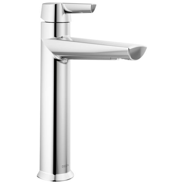 Galeon 1-Lever Hdl Mid-Height Vessel Faucet in Chrome