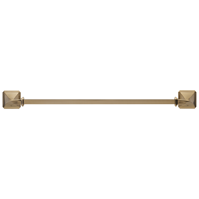 Brizo Virage 24" Towel Bar in Gold Luxe