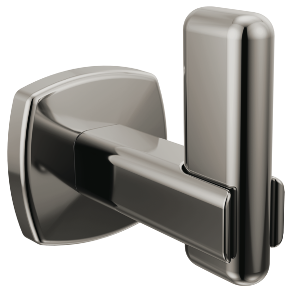 Brizo Allaria Single Robe Hook in Brilliance Black Onyx