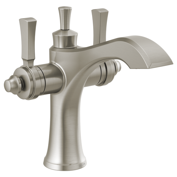 Dorval Single Hole Monoblock Lav Faucet in Stainless