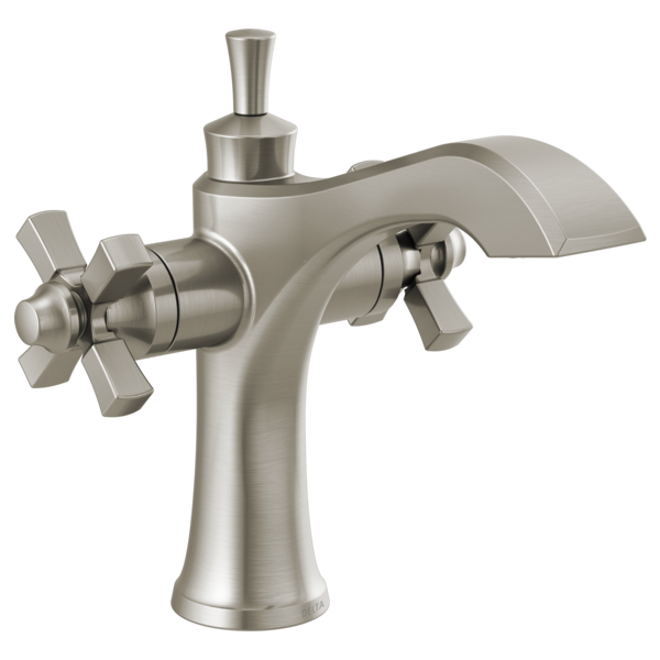 Dorval Single Hole Monoblock Lav Faucet in Stainless