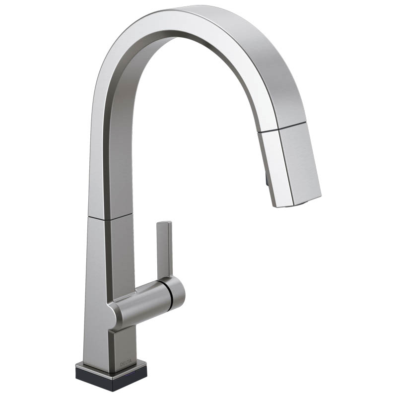 Pivotal Pull Down Kitchen Faucet w/Touch20 in Arctic Stainless
