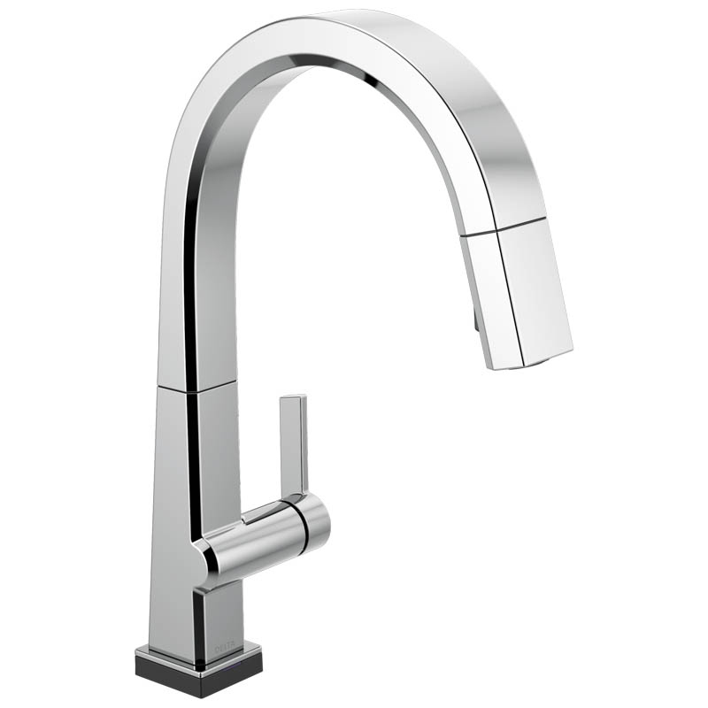 Pivotal Pull Down Kitchen Faucet w/Touch20 in Chrome