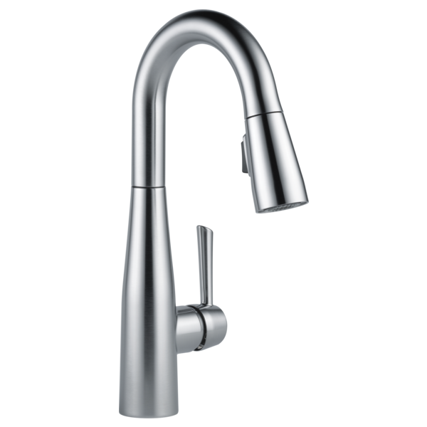 Essa Bar Faucet w/Pull-Down Spray in Arctic Stainless