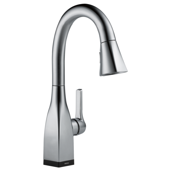 Mateo 1-Handle Pull-Down Bar Faucet w/Touch2O in Arctic Stainless