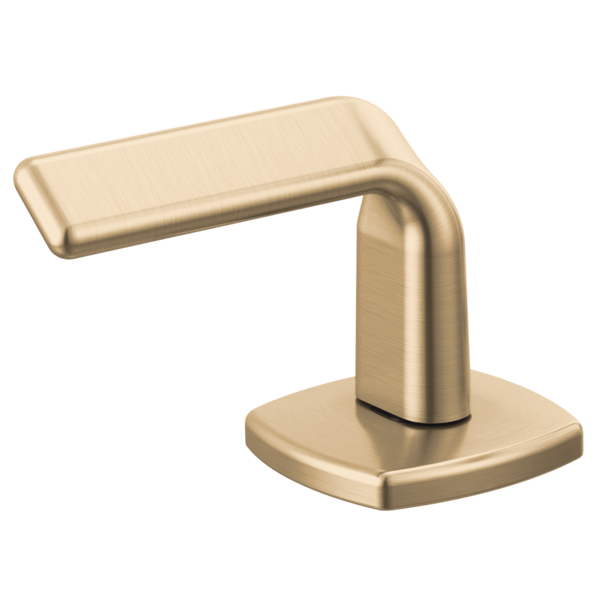 Allaria Widespread Twist Lever Handle Kit in Luxe Gold