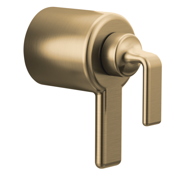 Allaria Thermostatic Valve Trim Twist Handle Kit in Luxe Gold