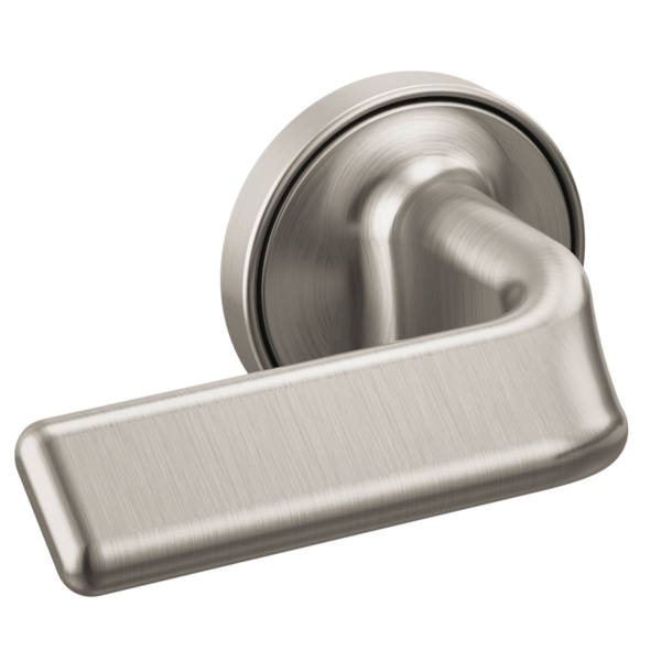 Allaria Wall Mnt Tub Filler Twist Lever Handle Kit in Luxe Nickel