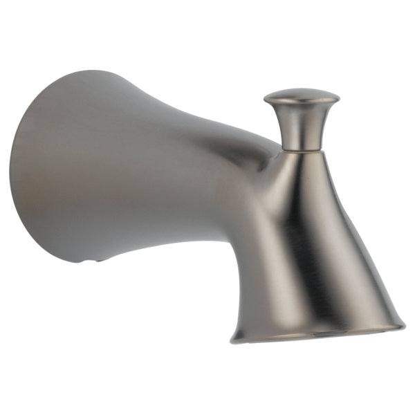 Lahara 6-3/4" Pull Up Diverter Tub Spout in Stainless