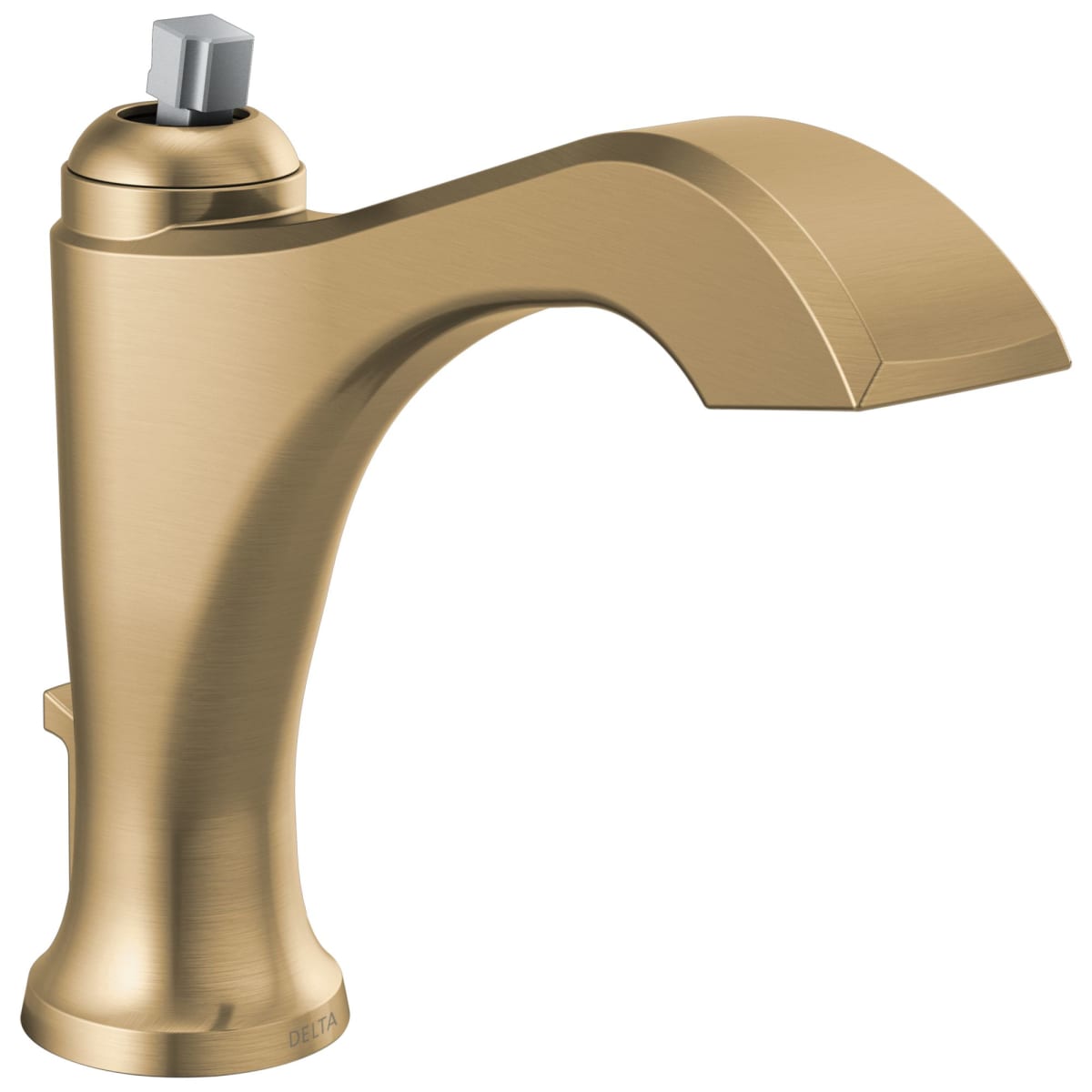 Dorval 1-Lever Hndl Lav Faucet in Champagne Bronze w/Drain