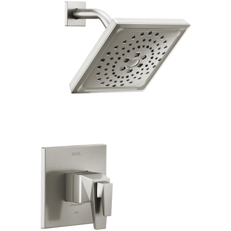 Trillian Shower Trim W/Multi-Function Showerhead In Lumicoat Stainless