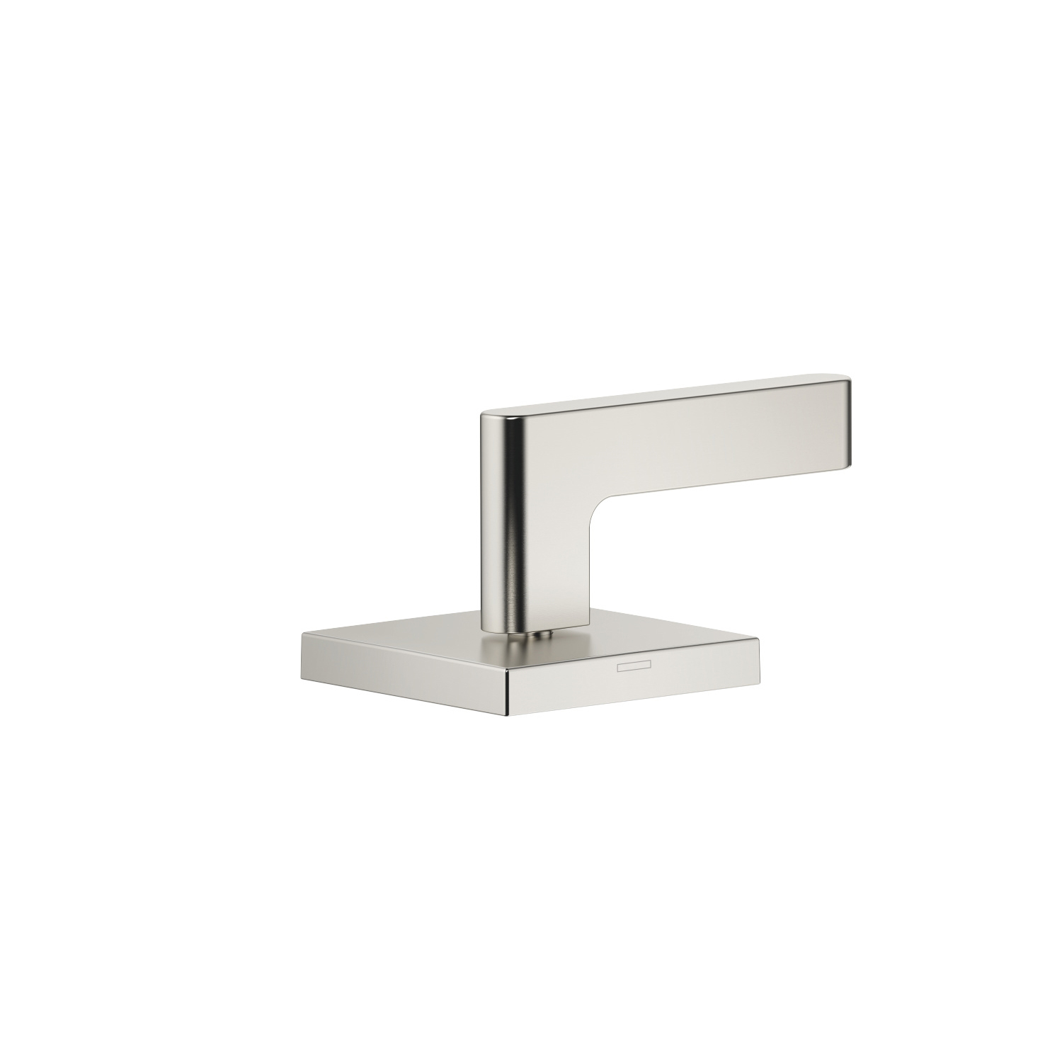 CL.1 Deck Mounted Thermostatic Valve-Hot In Platinum Matte