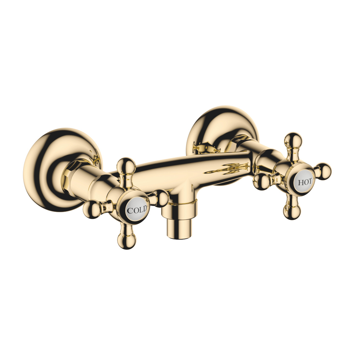 Madison Shower Faucet Less Showerhead In Durabrass