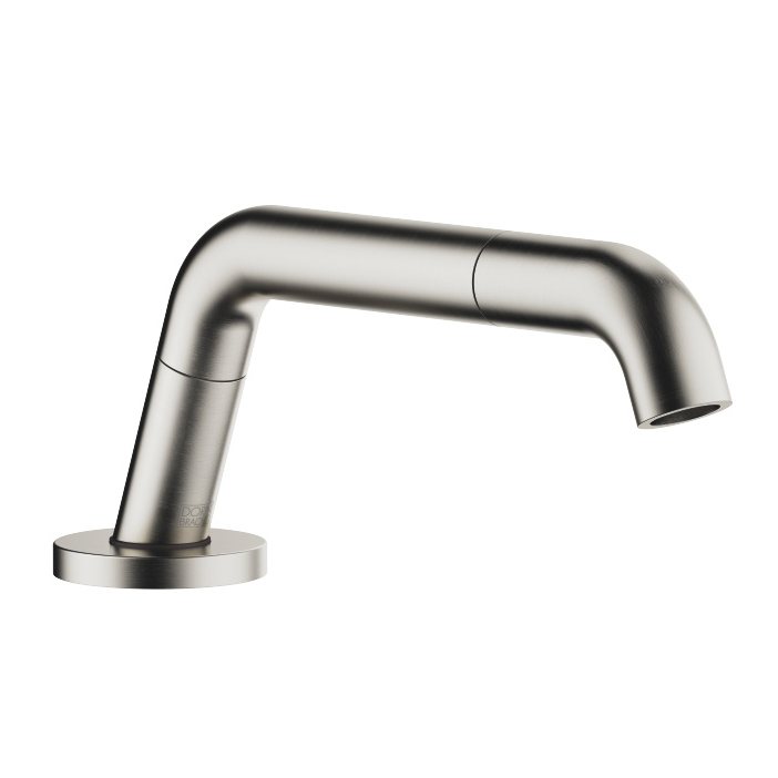 Affusion Pipe For Tub In Polished Platinum Matte