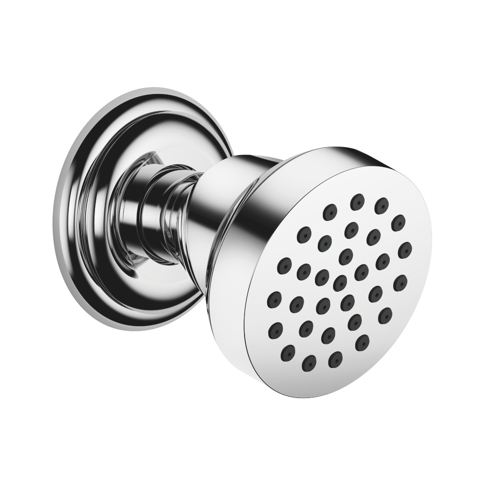 Madison Surface Mount Body Spray Round In Polished Chrome