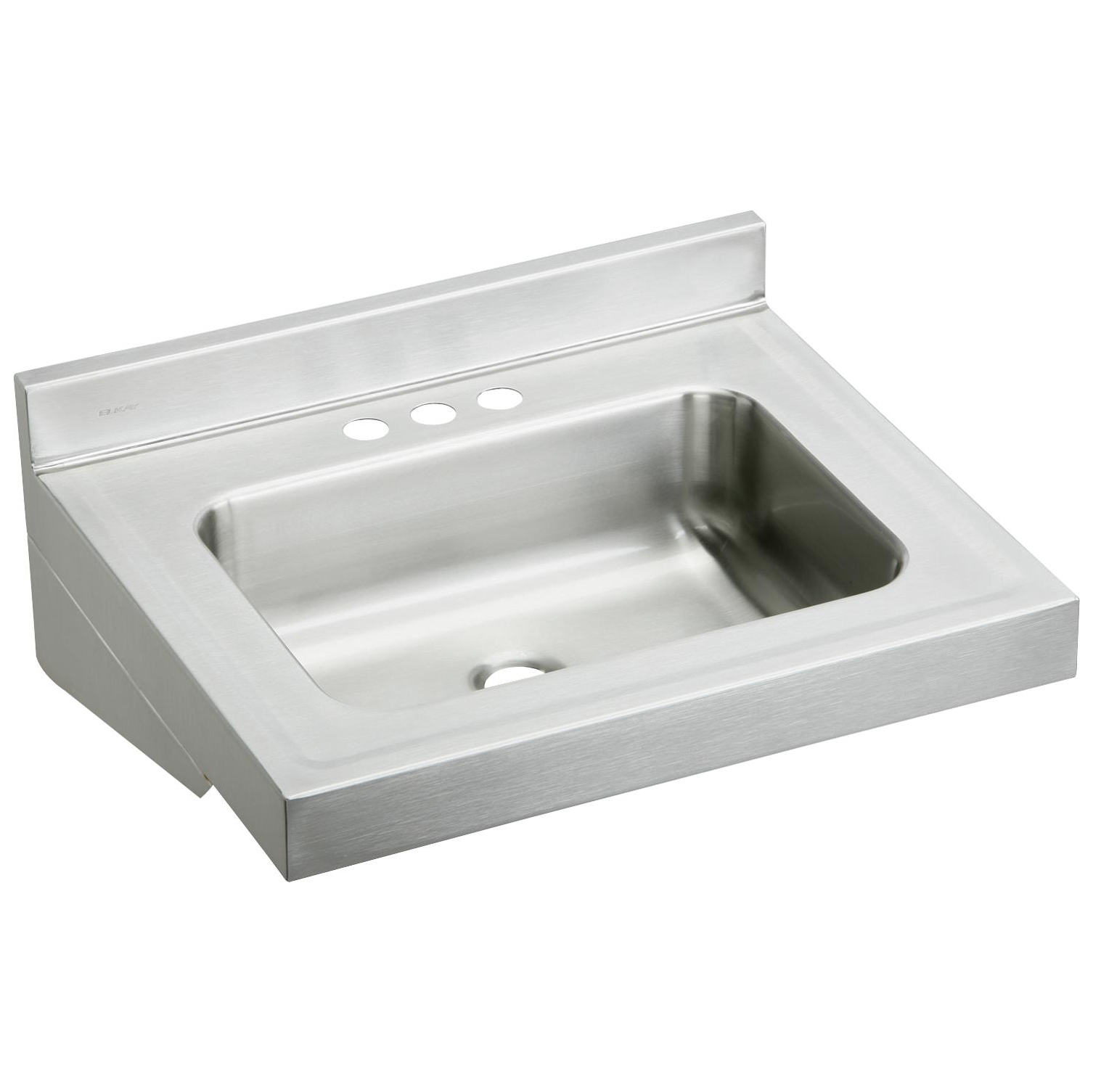 Elkay Stainless Steel 22x19" Wall Hung Lavatory Sink