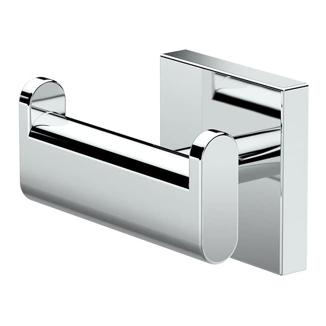 Elevate Double Robe Hook in Chrome