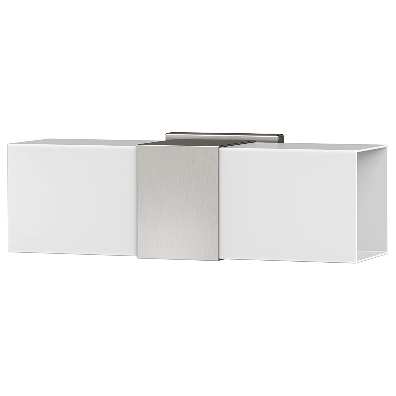 Elevate Double Light Sconce in Satin Nickel