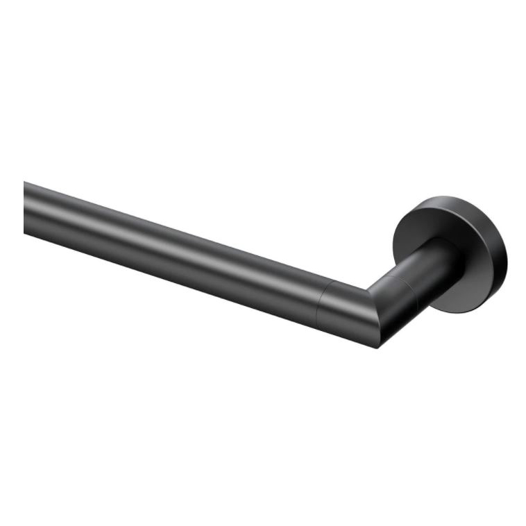 Glam 18" Single Towel Bar in Matte Black