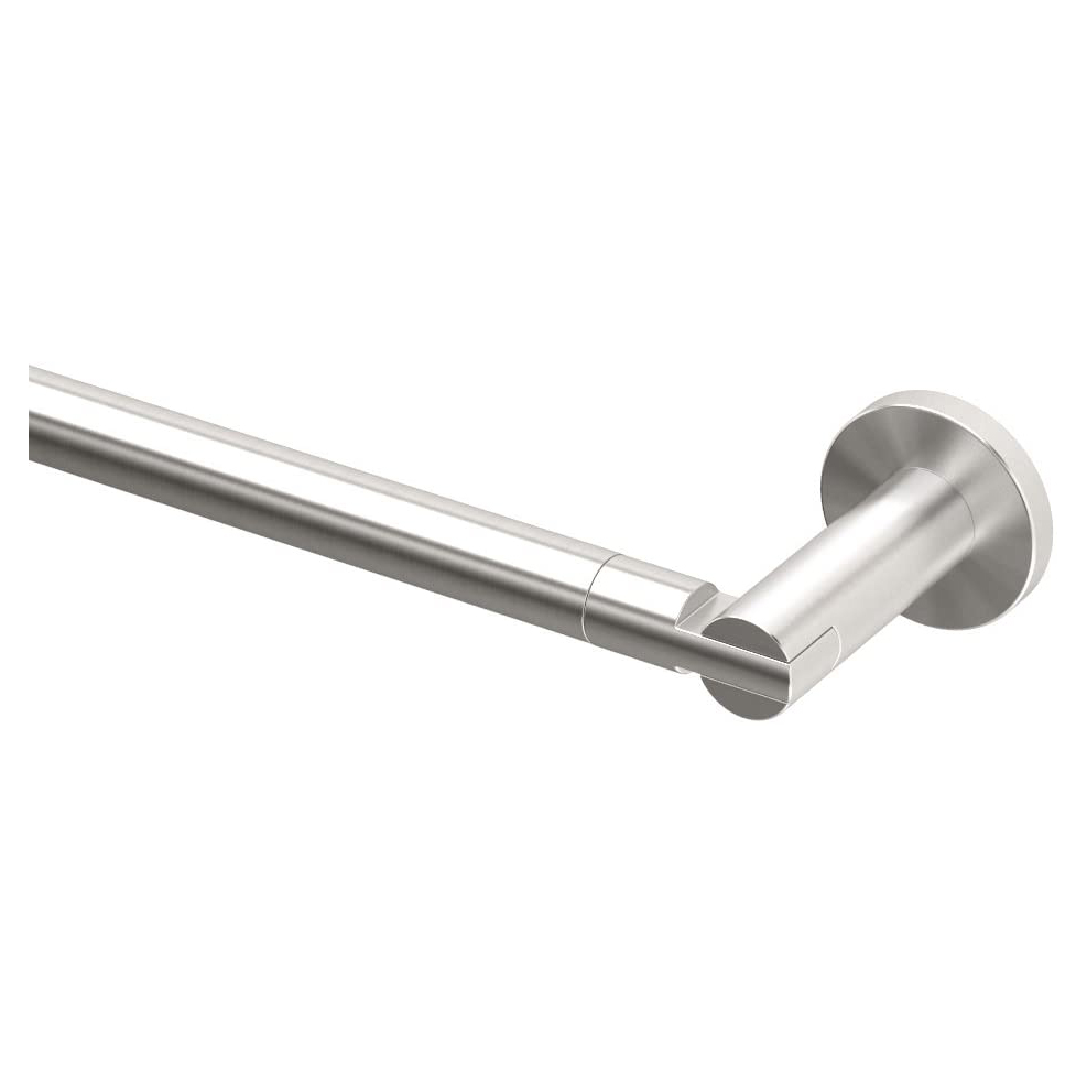 Channel 18" Single Towel Bar in Satin Nickel