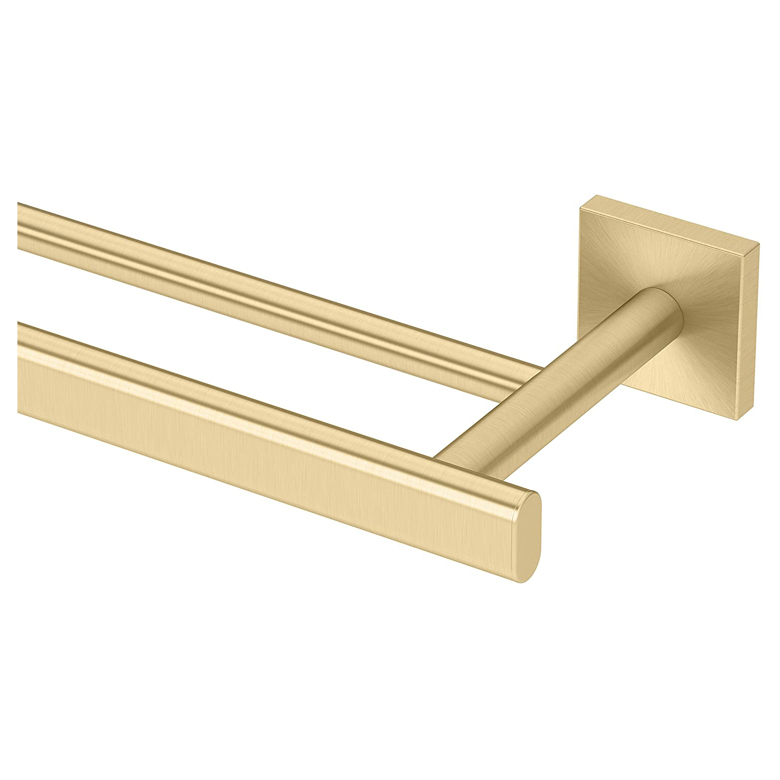 Elevate 24" Double Towel Bar in Brushed Brass
