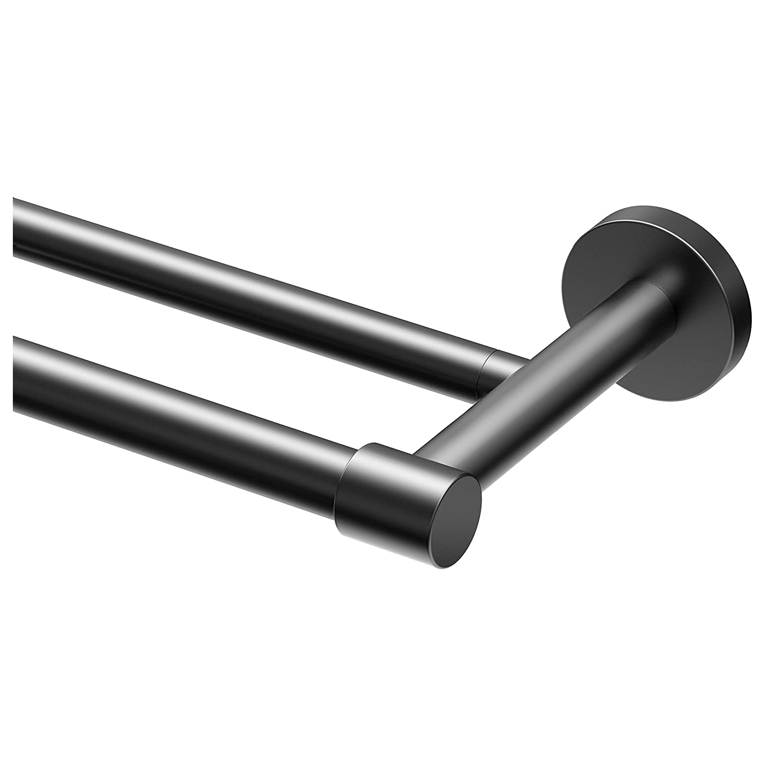 Reveal 24" Double Towel Bar in Matte Black