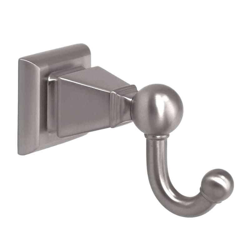 Philadelphia Single Robe Hook in Satin Nickel