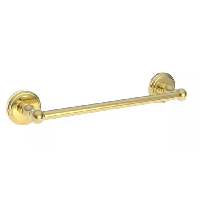 Chelsea 12" Towel Bar in Polished Brass