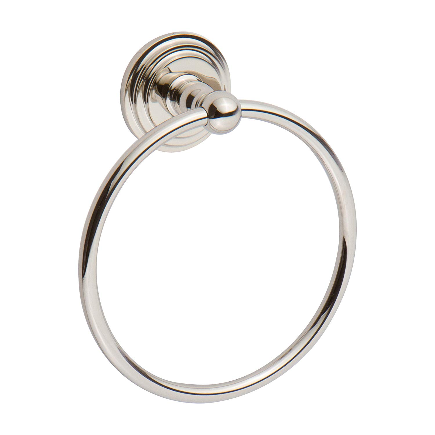 Chelsea 6-5/16" Towel Ring in Polished Nickel