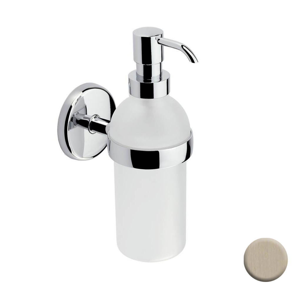 Hotelier Soap/Lotion Dispenser in Satin Nickel
