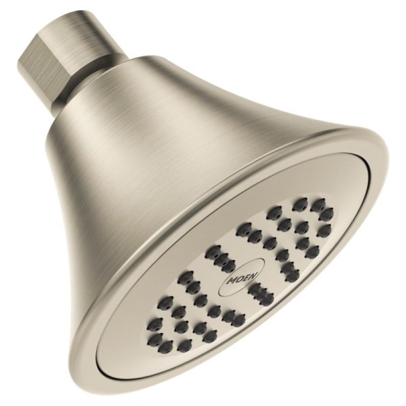 Transitional Single-Function Showerhead In Brushed Nickel