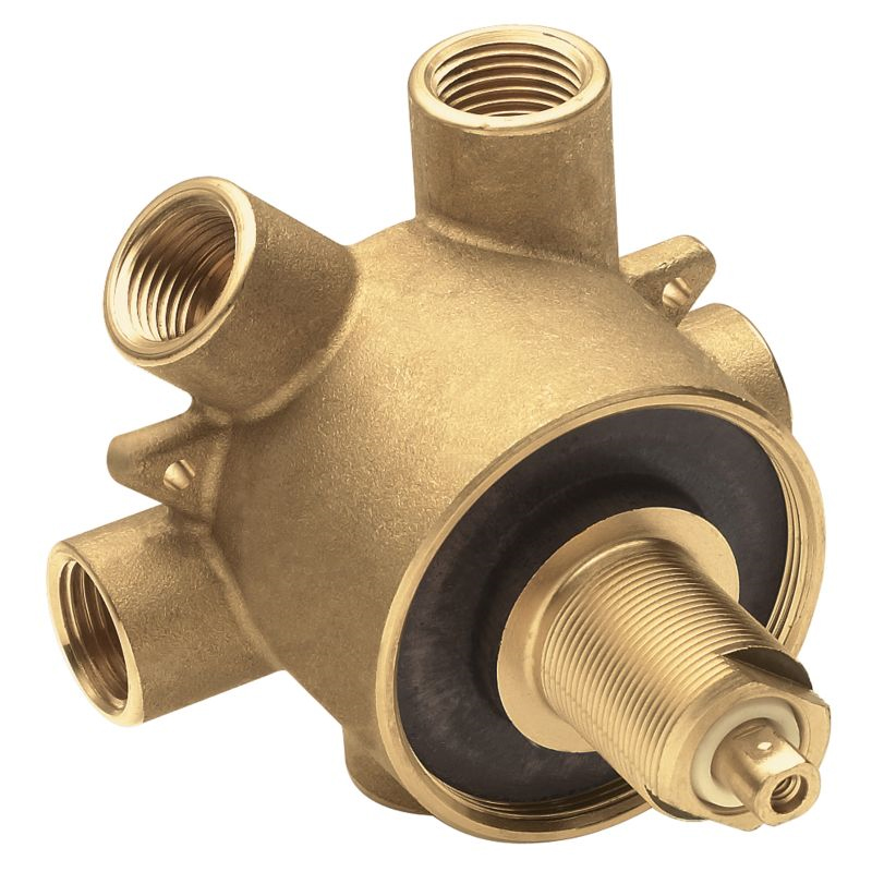 5-Function Transfer Valve Rough-In Only 1/2" IPS w/4 Discrete Outputs & 1 Shared Function