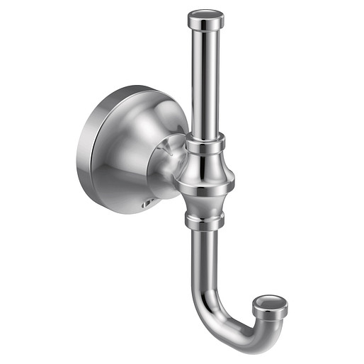 Colinet Double Robe Hook in Chrome