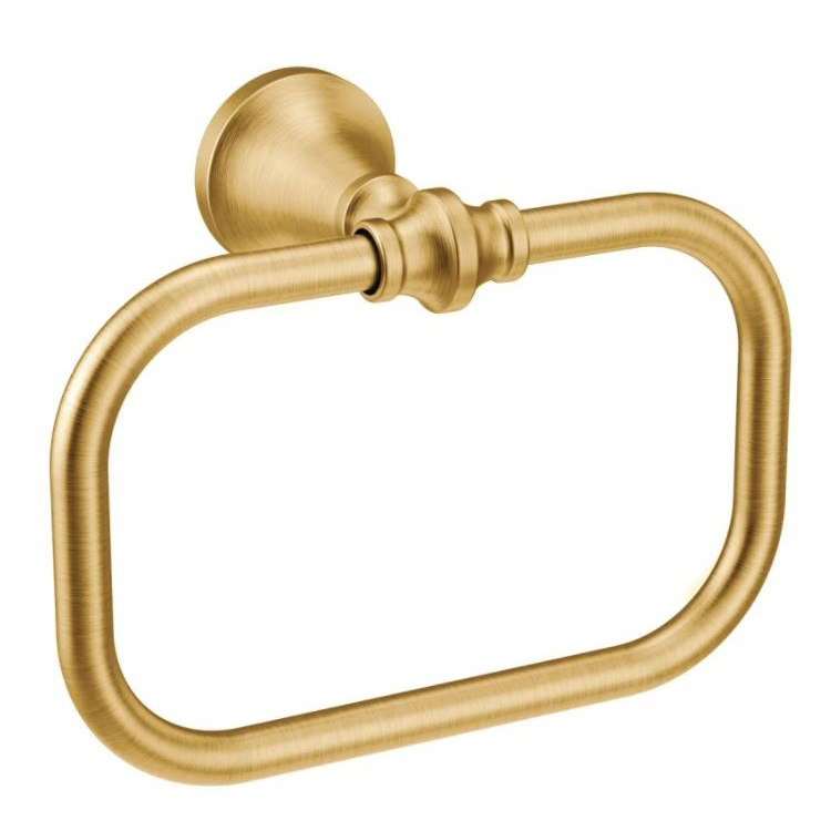 Colinet Towel Ring in Brushed Gold