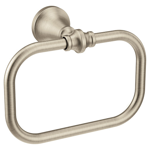 Colinet Towel Ring in Brushed Nickel