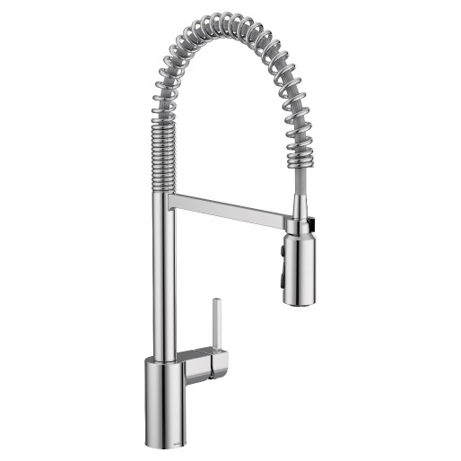 Align 1-Handle Spring Pulldown Kitchen Faucet in Chrome