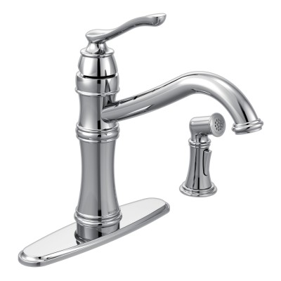 Belfield 1-Handle High Arc Kitchen Faucet w/Spray in Chrome