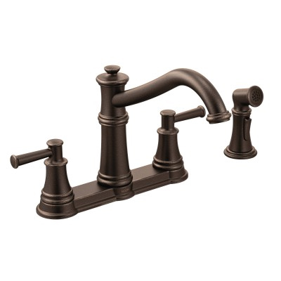 Belfield Centerset Kitchen Faucet w/Side Spray in Bronze