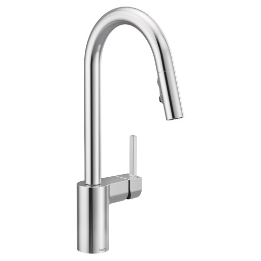 Align 1-Handle High Arc Pulldown Kitchen Faucet in Chrome