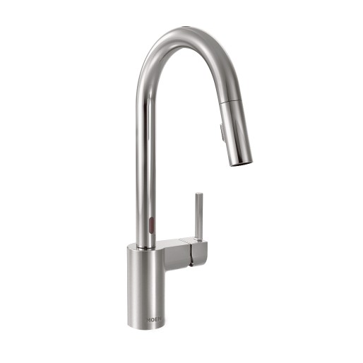 Align 1-Hdl Pulldown MotionSense Kitchen Faucet in Chrome