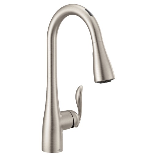 Arbor U By Moen 1 or 3 Hole Smart Faucet in Spot Resist Stainless
