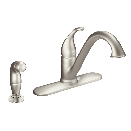 Camerist 2 Hole Kitchen Faucet w/Side Spray in Spot Resist Stainless